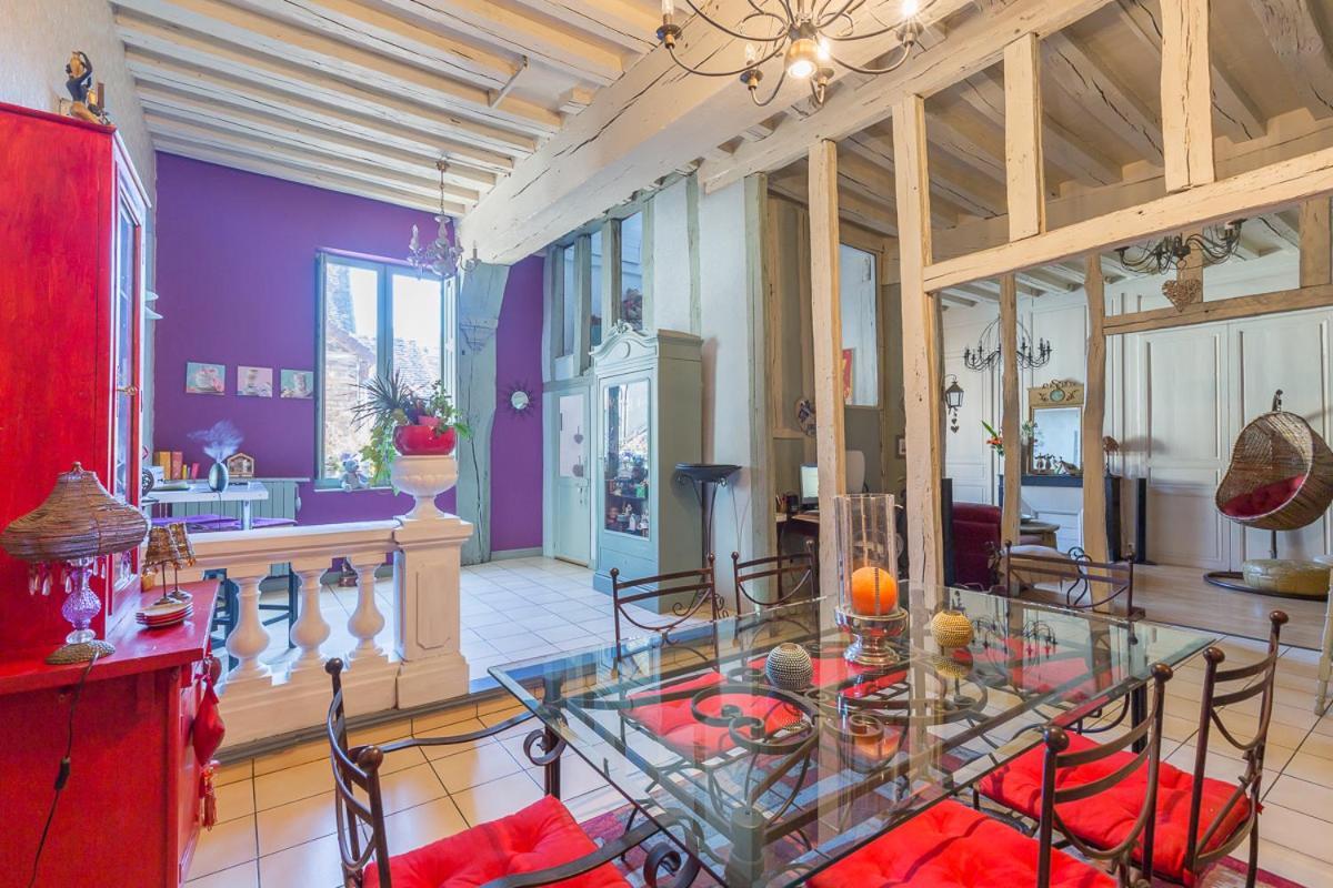 Le Logis De Lancelot Elegant Home City Center Sens Exterior photo